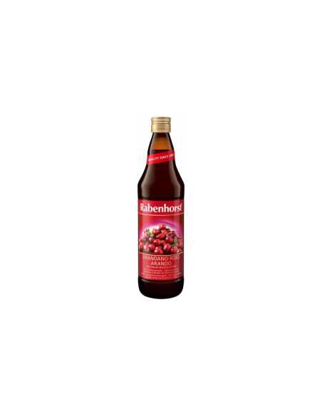 Zumo Arandano Rojo Americano 750ml Rabenhorst Zumo Arandano Rojo Americano 750ml Rabenhorst